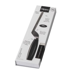 Boska Soft Cheese Knife Black Handle 140mm