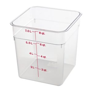 Cambro Square Polycarbonate Food Storage Container 7.6 Ltr