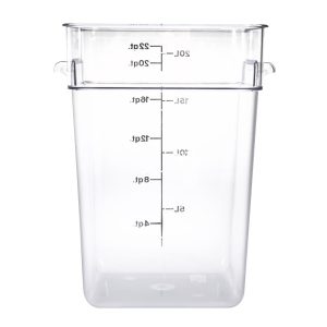 Cambro Square Polycarbonate Food Storage Container 20.8 Ltr