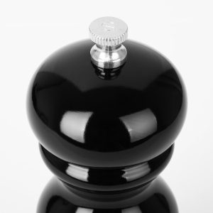 Olympia Salt Or Pepper Grinder Black Hevea Wood 125mm
