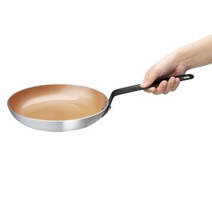 Vogue Aluminium Non-Stick Ceramic Coated Frying Pan 24cm