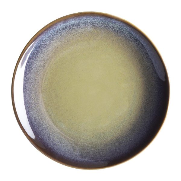 Olympia Birch Aubergine Coupe Plates 205mm (Pack of 6)