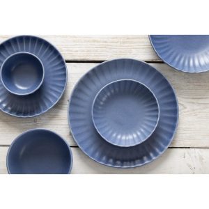 Olympia Corallite Coupe Bowls Blue 220mm (Pack of 6)