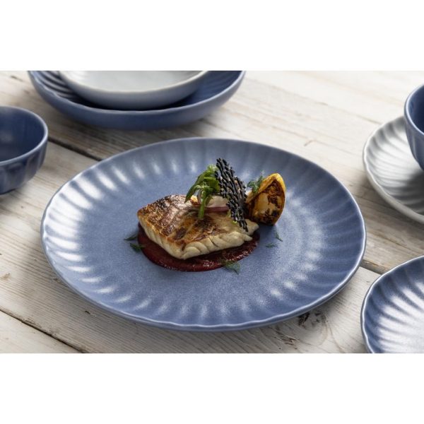 Olympia Corallite Plates Blue 280mm (Pack of 6)