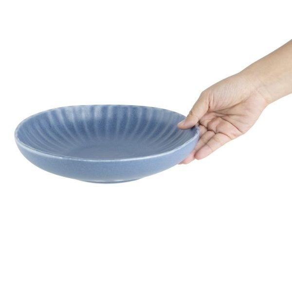 Olympia Corallite Coupe Bowls Blue 220mm (Pack of 6)