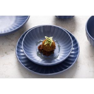 Olympia Corallite Coupe Bowls Blue 220mm (Pack of 6)