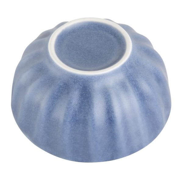 Olympia Corallite Deep Bowls Blue 105mm (Pack of 12)