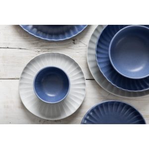 Olympia Corallite Deep Bowls Blue 105mm (Pack of 12)