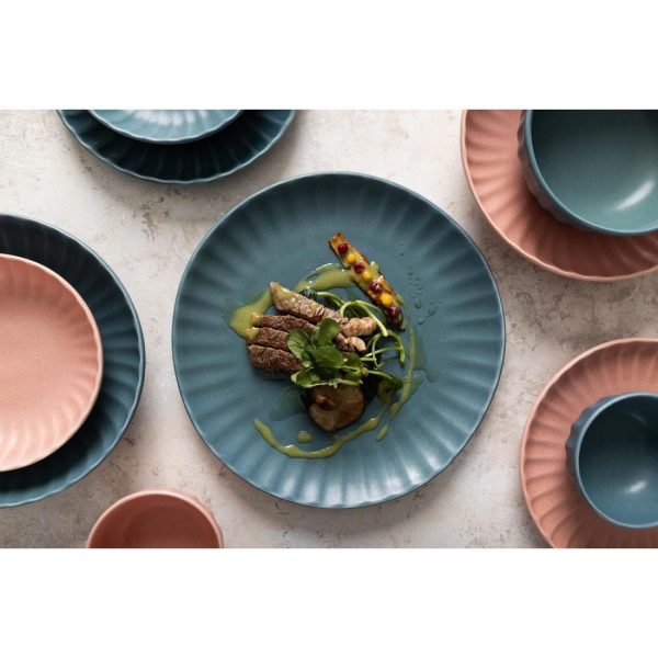 Olympia Corallite Plates Green 205mm (Pack of 6)