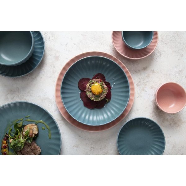 Olympia Corallite Plates Peach 280mm (Pack of 6)