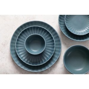 Olympia Corallite Plates Green 280mm (Pack of 6)