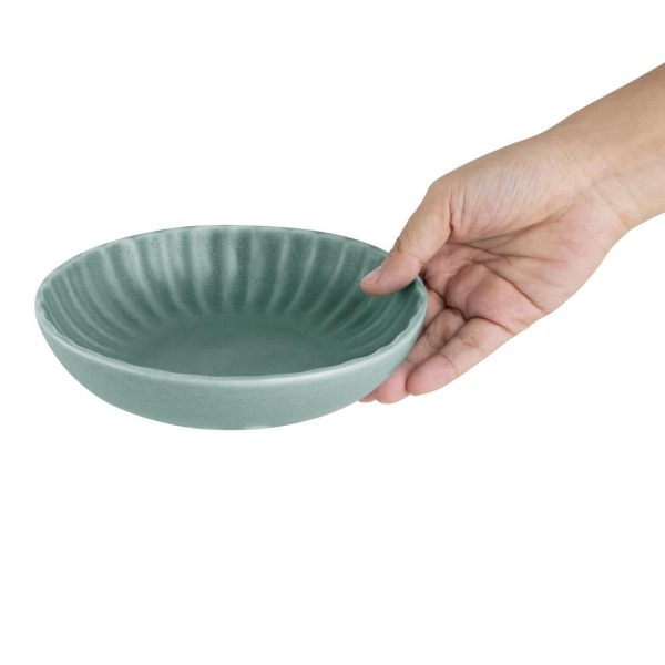 Olympia Corallite Coupe Bowls Green 160mm (Pack of 6)