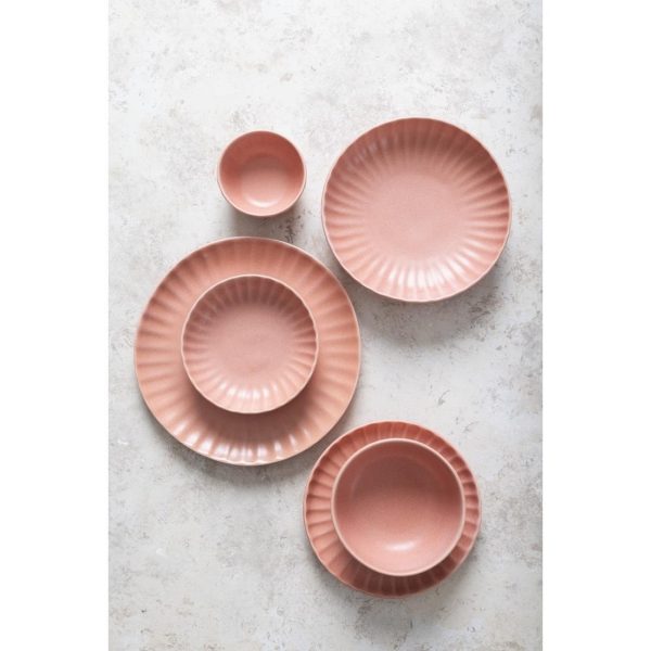 Olympia Corallite Coupe Bowls Peach 220mm (Pack of 6)