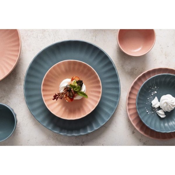 Olympia Corallite Plates Green 280mm (Pack of 6)