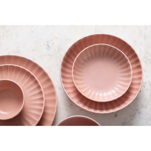 Olympia Corallite Coupe Bowls Peach 220mm (Pack of 6)