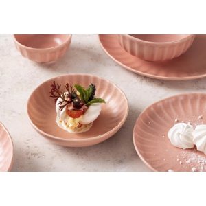 Olympia Corallite Deep Bowls Peach 150mm (Pack of 6)