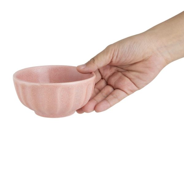 Olympia Corallite Deep Bowls Peach 105mm (Pack of 12)