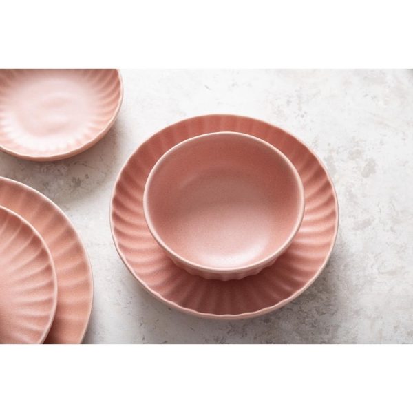 Olympia Corallite Deep Bowls Peach 105mm (Pack of 12)