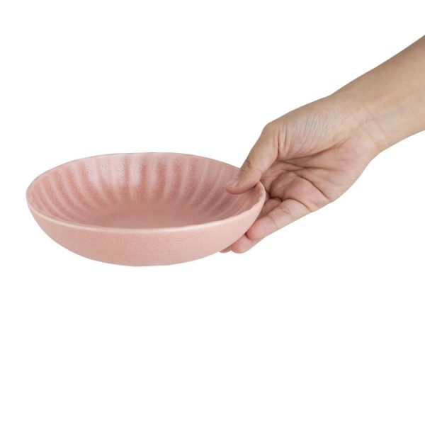 Olympia Corallite Coupe Bowls Peach 160mm (Pack of 6)