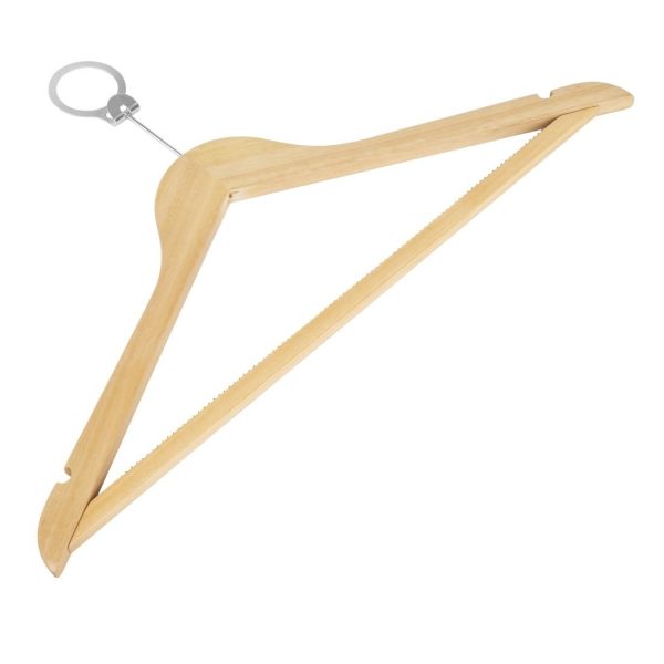 Bolero Wooden Security Hanger Pack 10