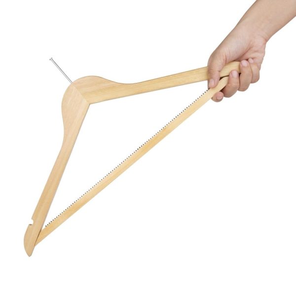 Bolero Wooden Security Hanger Pack 10