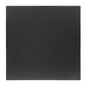 Bolero Matte Black Square Outdoor Table Top 700mm