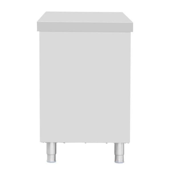 Vogue Standing Floor Cupboard Stainless Steel 900x1200x600mm