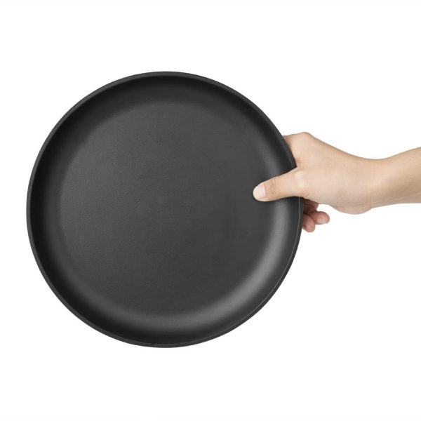 Olympia Kristallon Fusion Melamine Coupe Plates 230 x 35mm (Pack of 6)