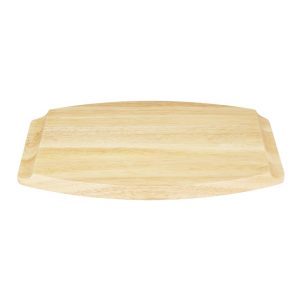 Olympia Hevea Board for Cast Iron Oval Sizzler 335x205mm for GJ557