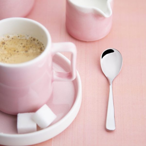 Olympia Roma 18/10 Stainless Steel Coffee Spoons (Pack of 12)