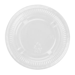 Fiesta Recyclable PET Lid for Portion Pots (Pack of 1000)