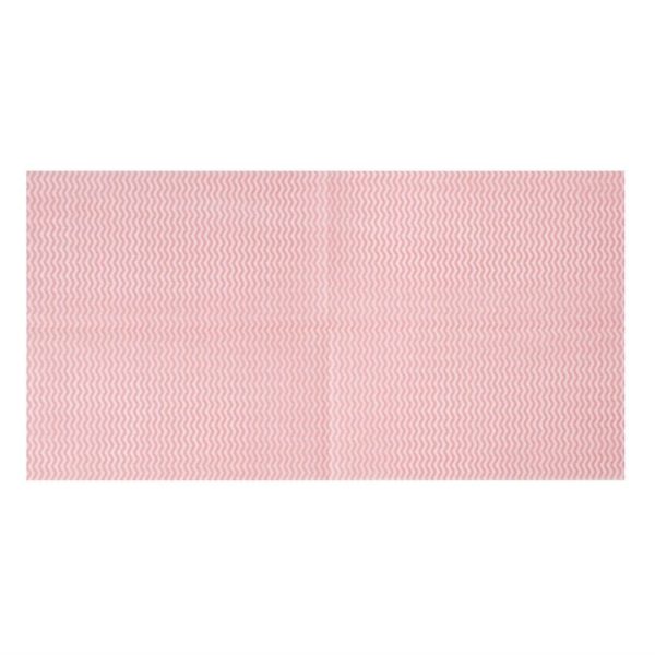Jantex Non-Woven Cloths Red (Pack of 50)