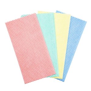 Jantex Non-Woven Cloths Red (Pack of 50)