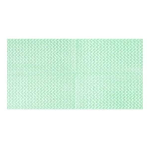 Jantex Non-Woven Cloths Green (Pack of 50)