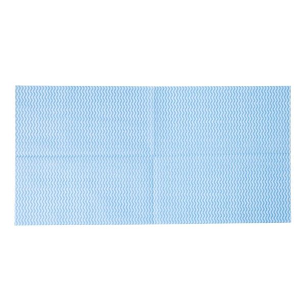 Jantex Non-Woven Cloths Blue (Pack of 50)