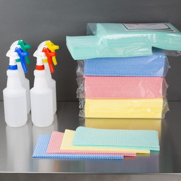 Jantex Non-Woven Cloths Blue (Pack of 50)