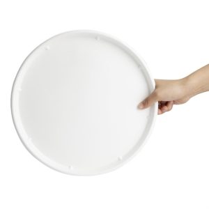 Fiesta Compostable Bagasse Round Plates 304mm (Pack of 50)