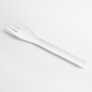 Fiesta Compostable Paper Forks 155mm (Pack of 100)
