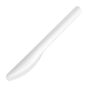 Fiesta Compostable Paper Knives 165mm (Pack of 100)