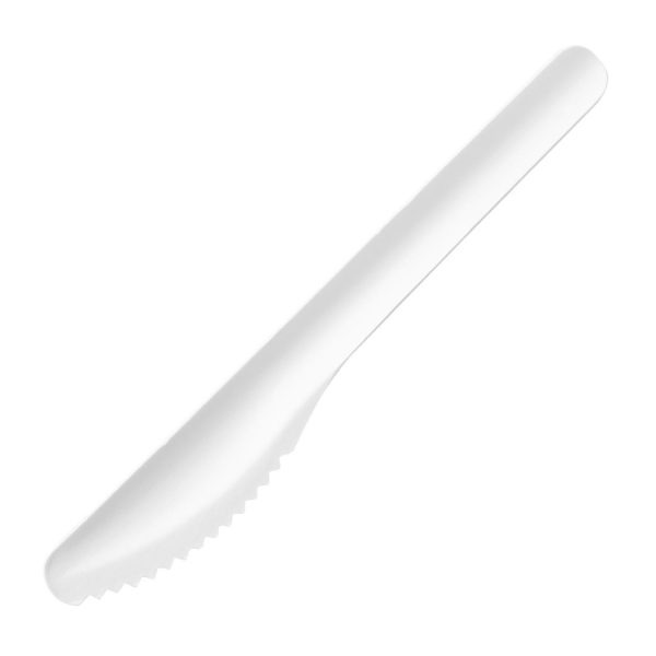 Fiesta Compostable Paper Knives 165mm (Pack of 100)