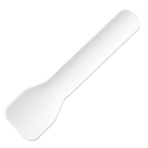 Fiesta Compostable Paper Ice Cream Spoons 95mm (Pack of 100)