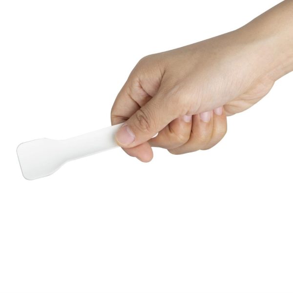 Fiesta Compostable Paper Ice Cream Spoons 95mm (Pack of 100)