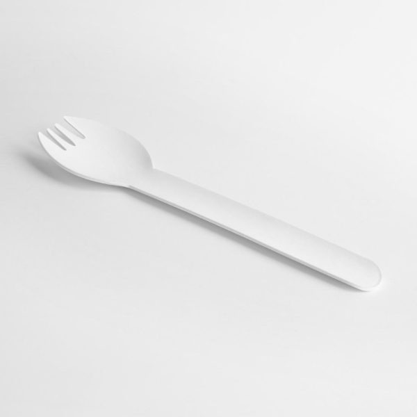 Fiesta Compostable Paper Sporks 160mm (Pack of 100)