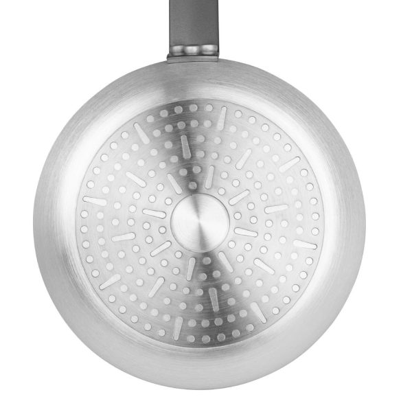 Vogue Aluminium Non-stick Teflon Platinum Plus Saute Pan 20cm