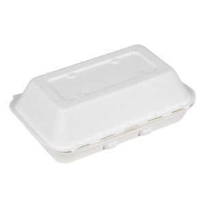Fiesta Compostable Bagasse Food Containers 9×6″ (Pack of 200)