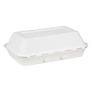Fiesta Compostable Bagasse Food Containers 9×6″ (Pack of 200)