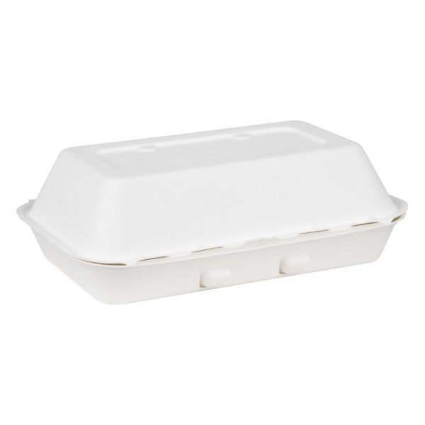 Fiesta Compostable Bagasse Food Containers 9×6″ (Pack of 200)