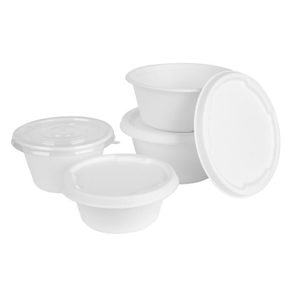 Fiesta Compostable Bagasse Bowl Base 750ml (Pack of 50)