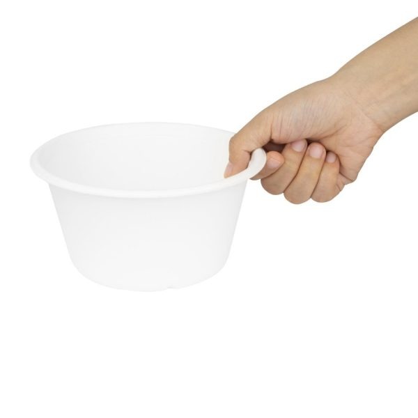 Fiesta Compostable Bagasse Bowl Base 900ml (Pack of 50)