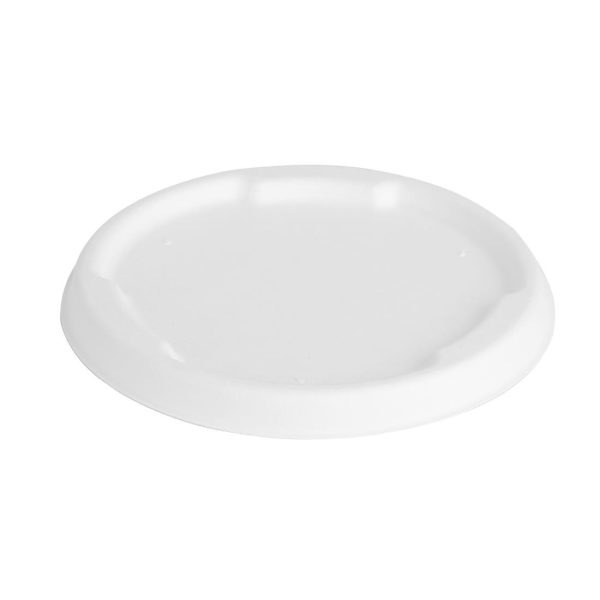 Fiesta Compostable Bagasse Lids for 400/500ml Bowl Bases (Pack of 50)